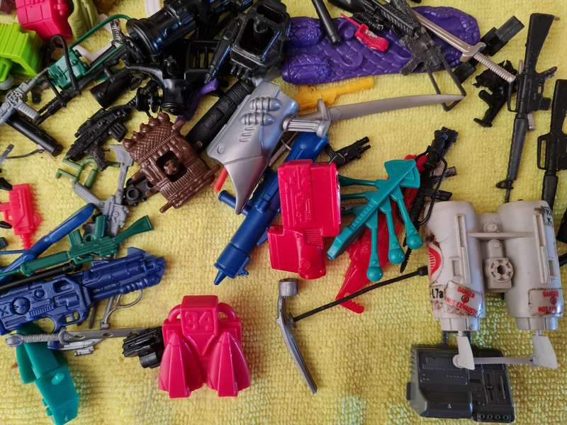 Lot of gijoe accessories