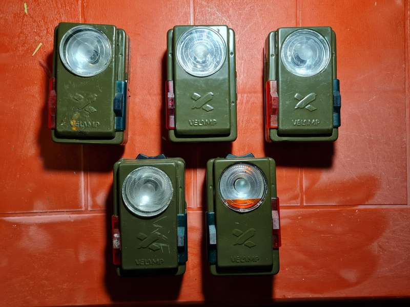 Lot of vintage flashlights