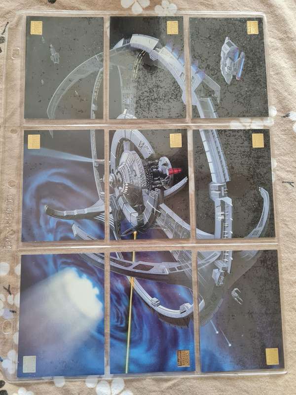 Lot of star trek trading cards