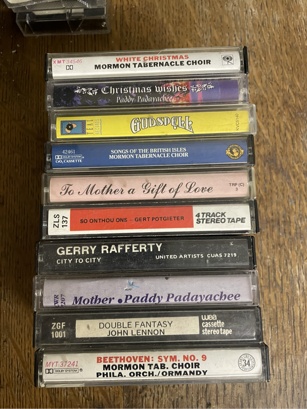 Cassette Tapes Job Lot