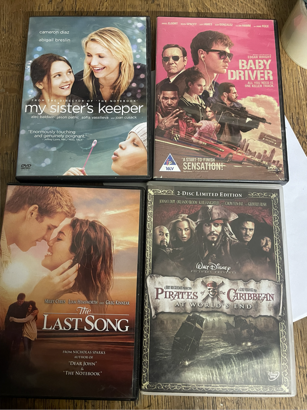 Job Lot DVD movies