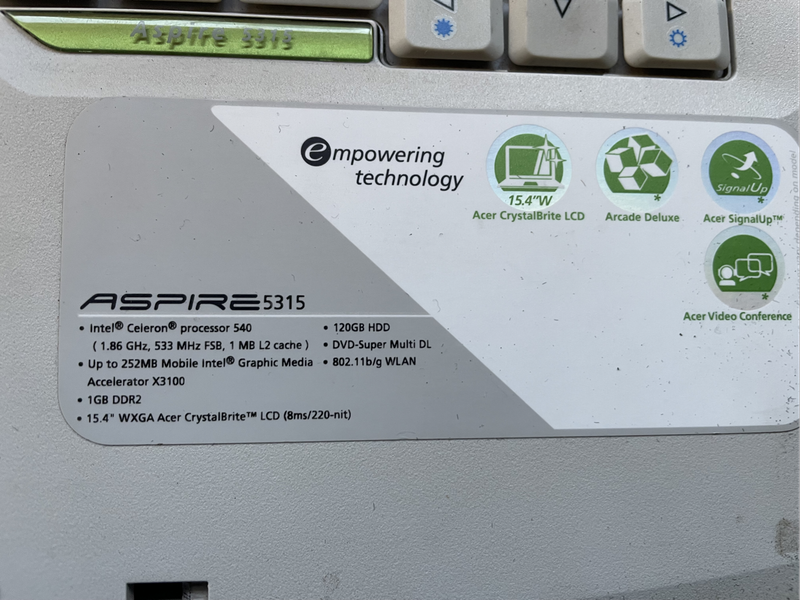 Laptop - Acer