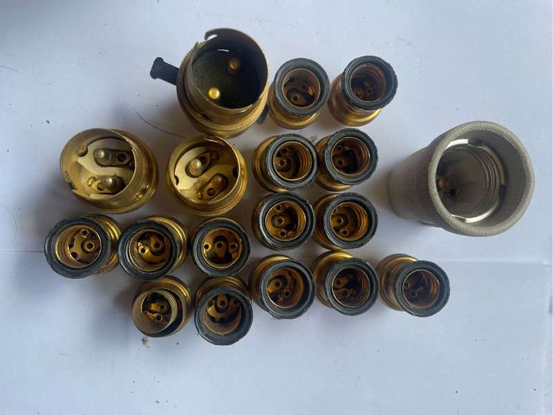Joblot light fittings