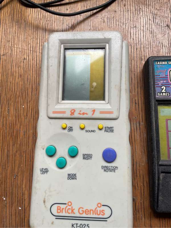 Vintage Handheld slot poker games