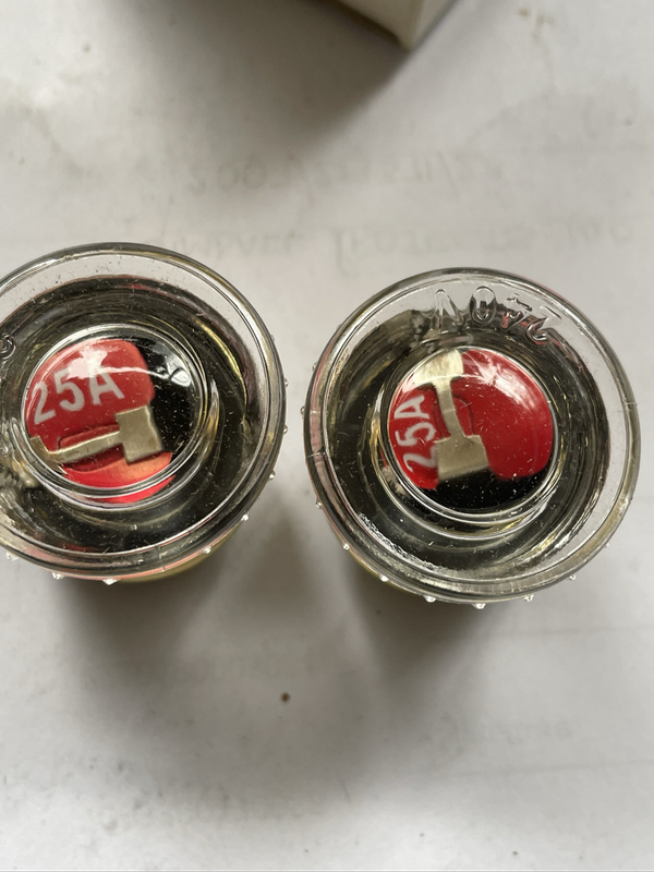 Screw Stove Fuse 25AMP