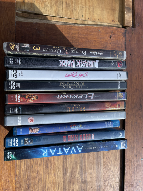Job Lot DVDS