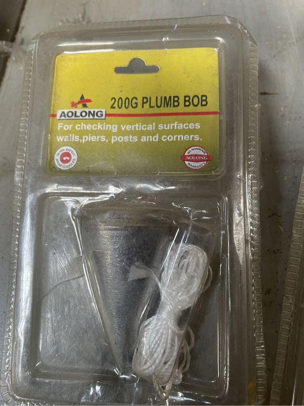 Plum Bob 200G - Masonry, carpentry, and plumbing