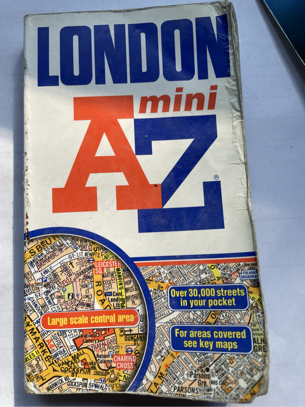 London Mini AZ map book