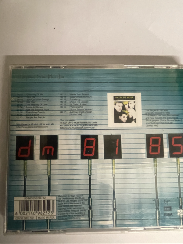 CD - Depeche Mode - The Singles