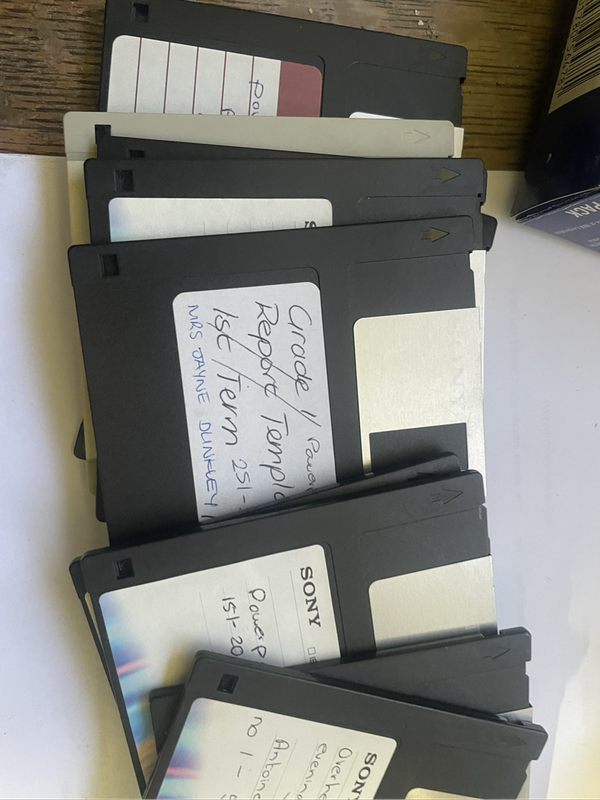 Floppy disks