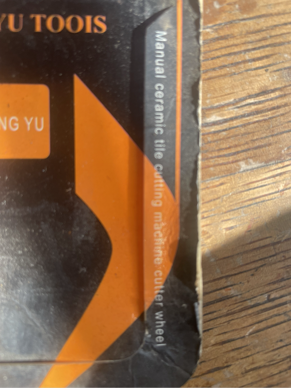 Tile cutter replacemt wheel