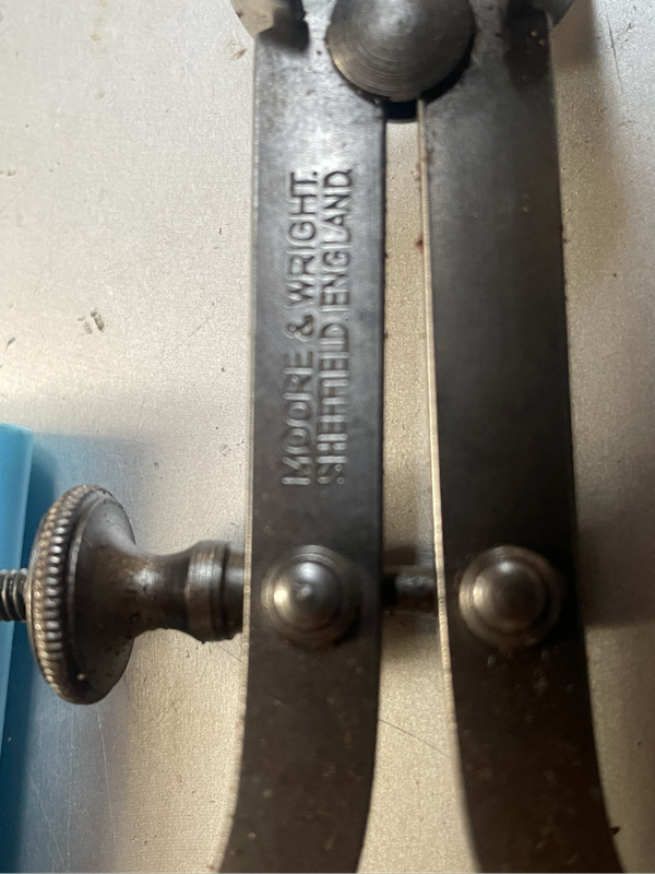 Moore and Wright Outside Calipers