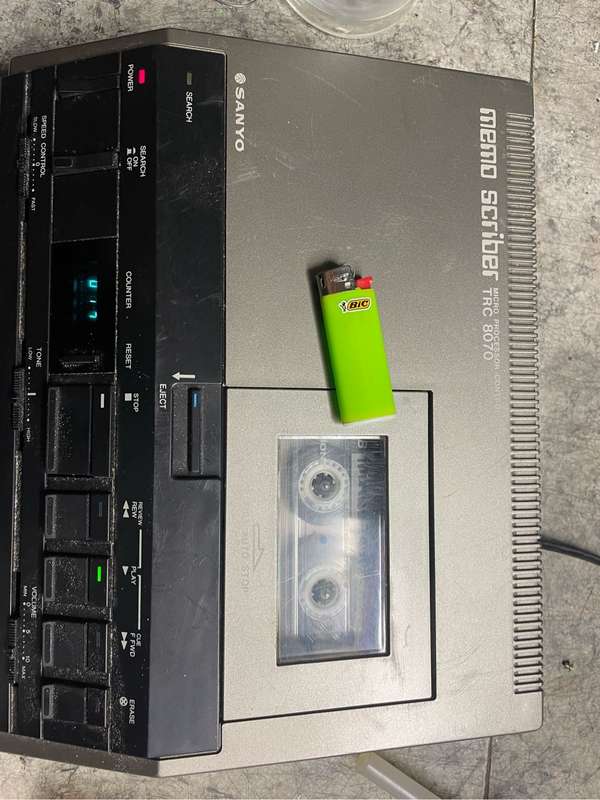Sanyo tape deck