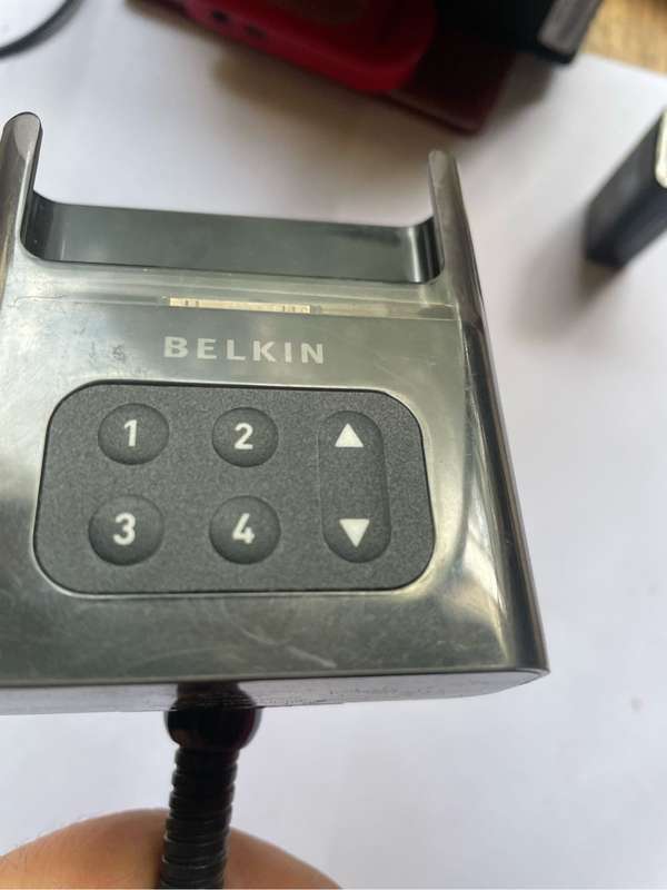 Belkin TuneBase FM transmitter for iPod