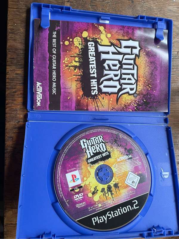 PS2 Guitar Hero Greatest Hits