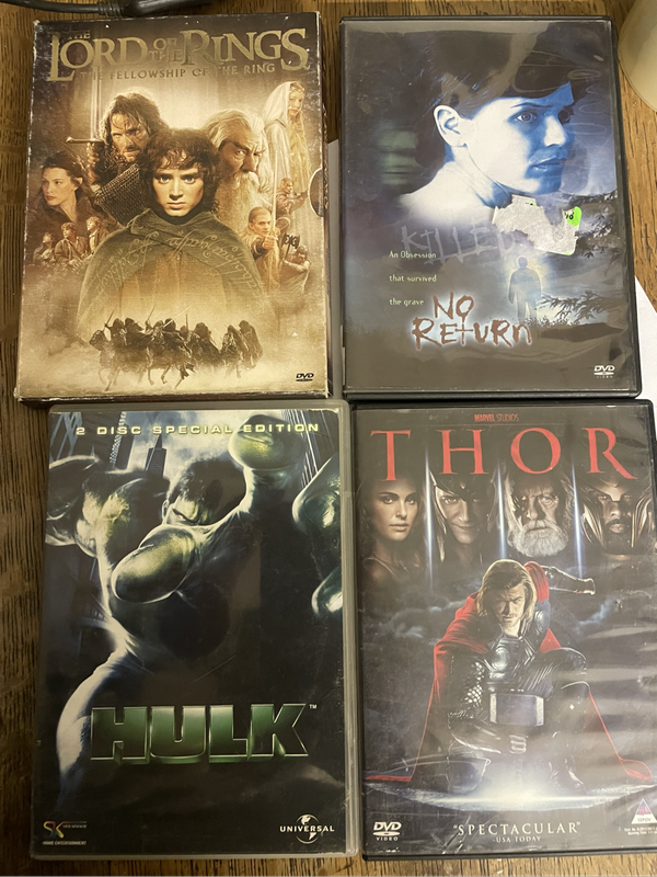 Job Lot DVD movies