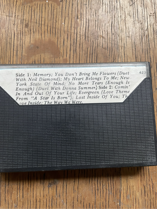 Barbra Streisand - Memories (Cassette)