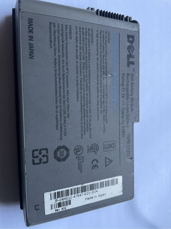 Dell Laptop Battery - Type C1295