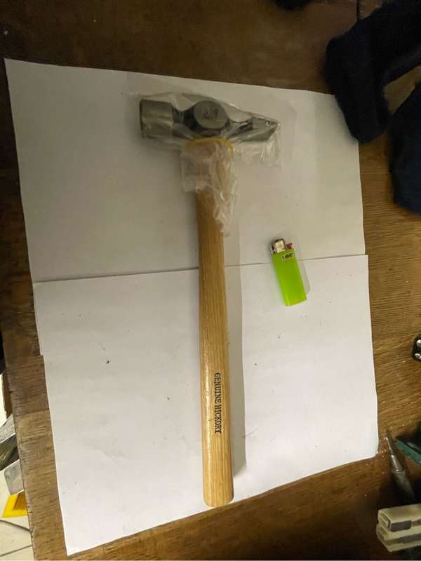Genuine Hickory Cross Pein Hammer