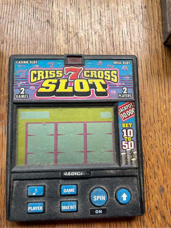 Vintage Handheld slot poker games