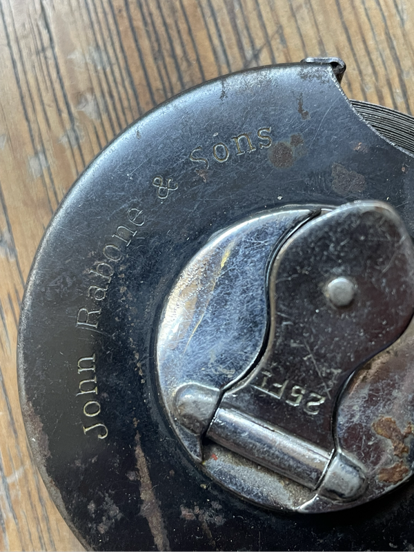 Vintage Tape Measure - John Rabone and Sons