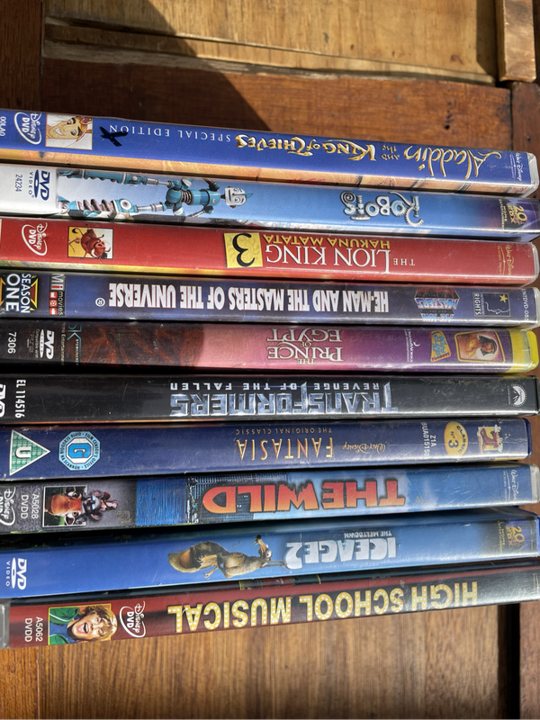Job Lot Dvds