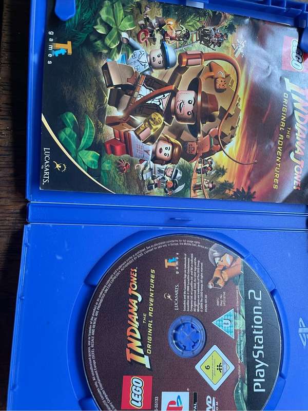 PS2 Lego Indiana Jones