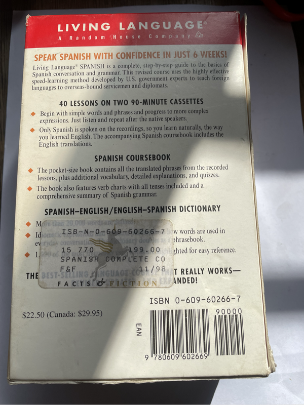 Spanish Complete Course