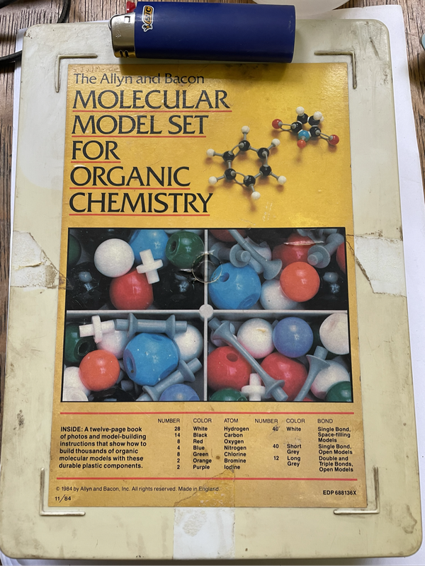 Vintage - Molecular Model Set for organic Chemistry