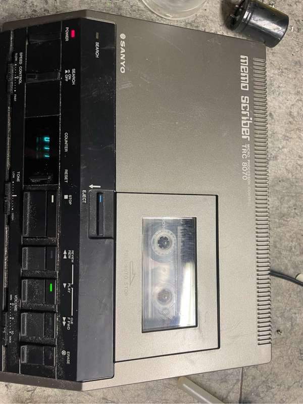 Sanyo tape deck