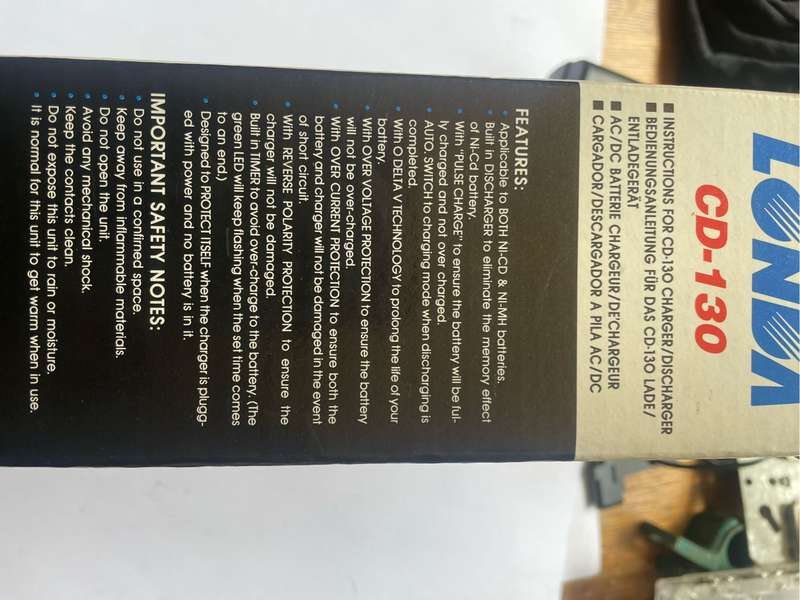 Battery charge - Londa CD130