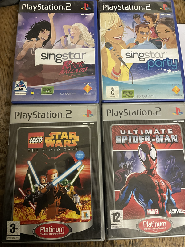 Job Lot PS2 Games