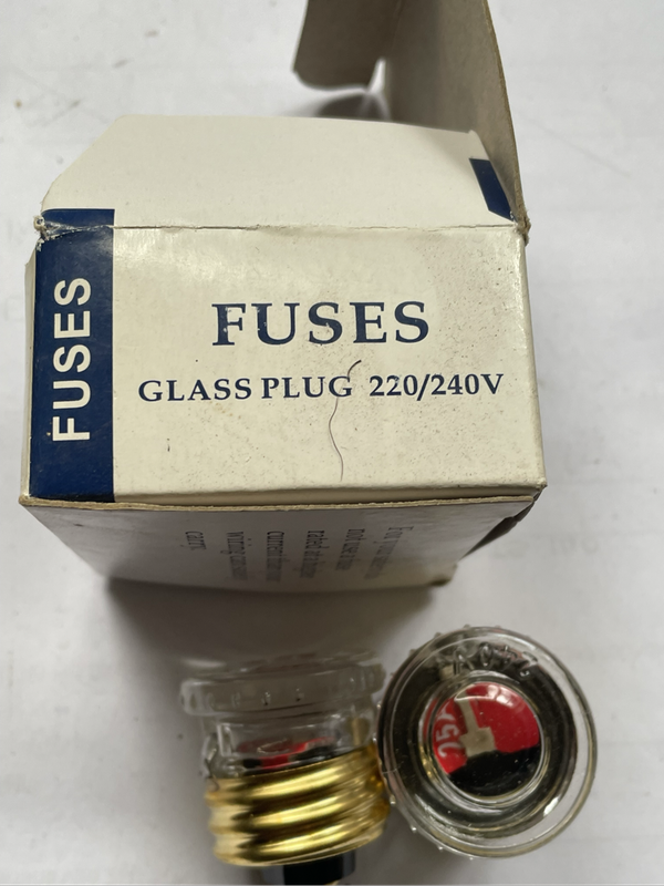 Screw Stove Fuse 25AMP
