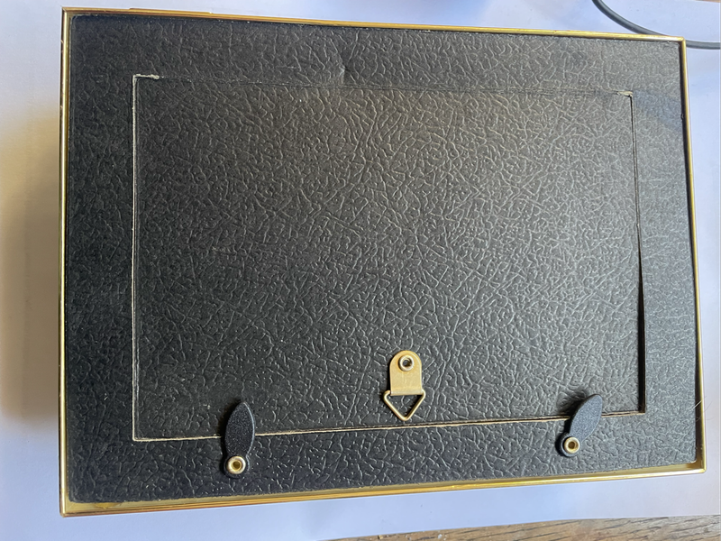 Foldable Photo Frame and Clock