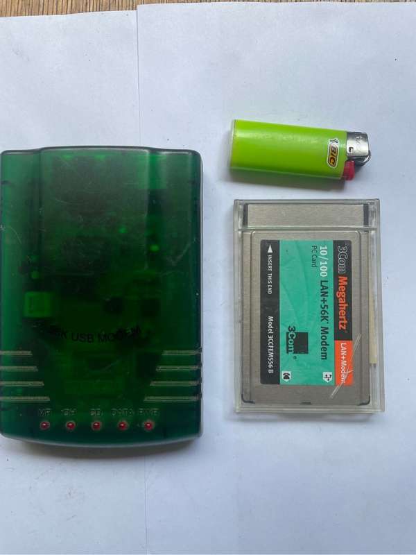 Vintage modems