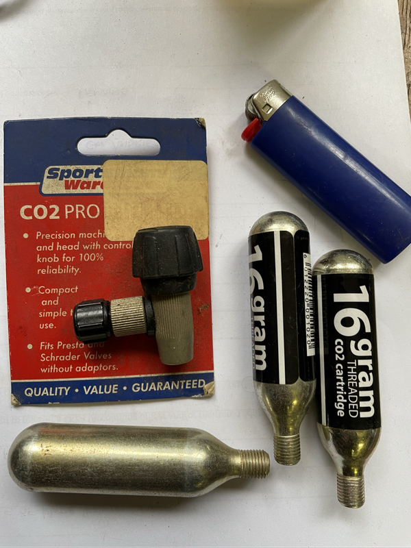 Co2 pro Bike tyre inflator