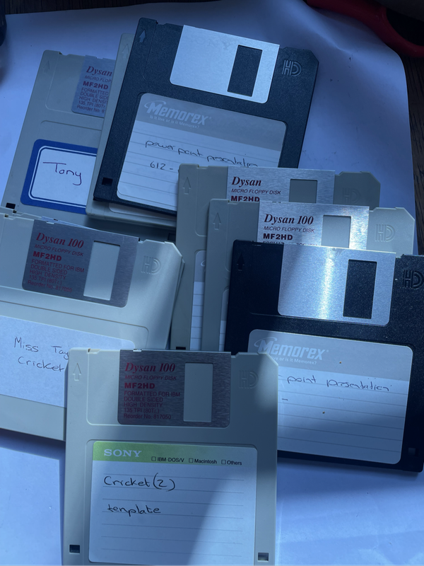 Floppy disks