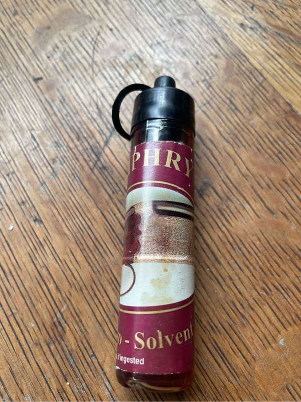 Humphreys nitro solvent Gun Cleaning
