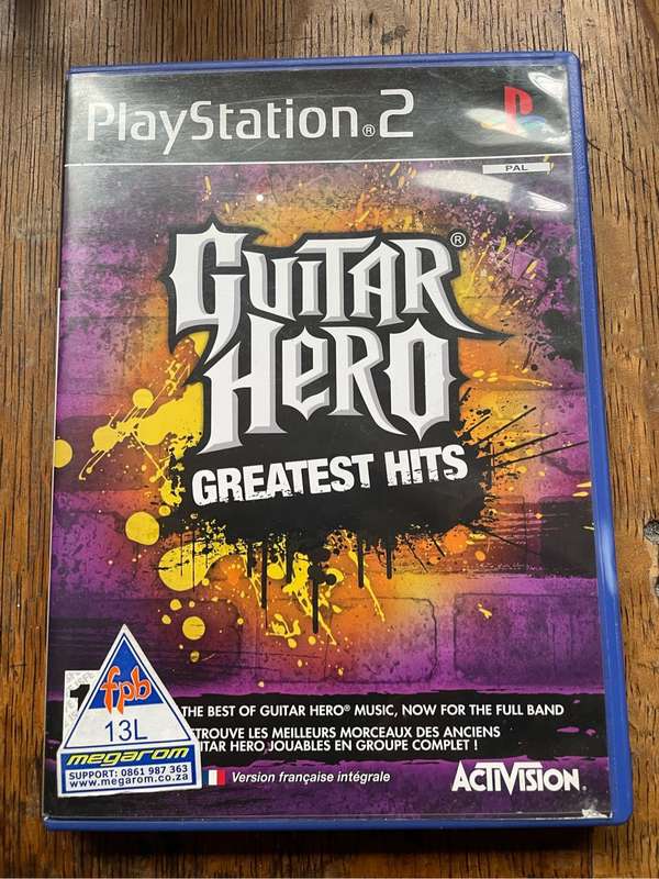 PS2 Guitar Hero Greatest Hits