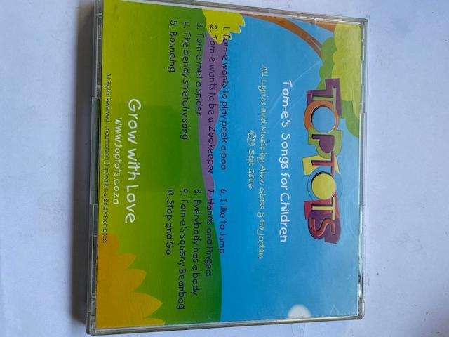 CD - TopTots Tomes songs for children