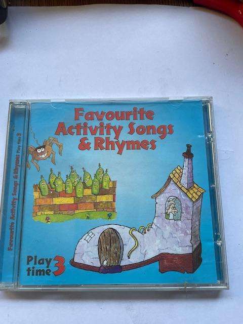 CD - Favorite Activity Songs and Rymes