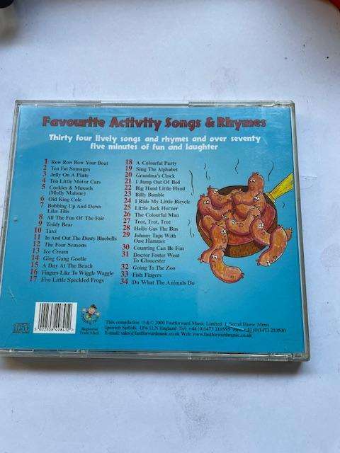 CD - Favorite Activity Songs and Rhymes