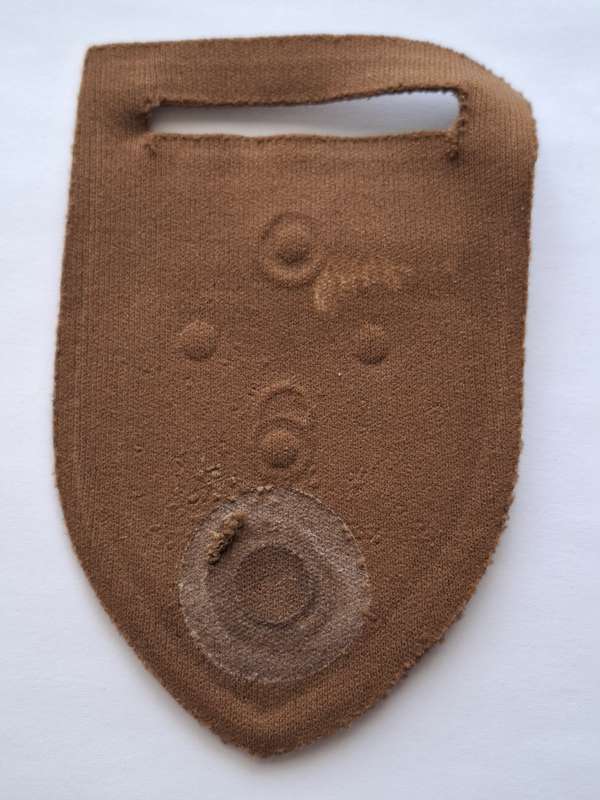 SADF Nutria Shoulder Flash - 4 SAI Infantry Battalion with Eastern TvL Command Bar