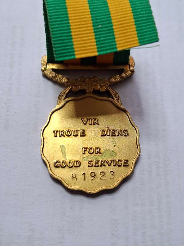SADF - 30-year Service medal - Full size