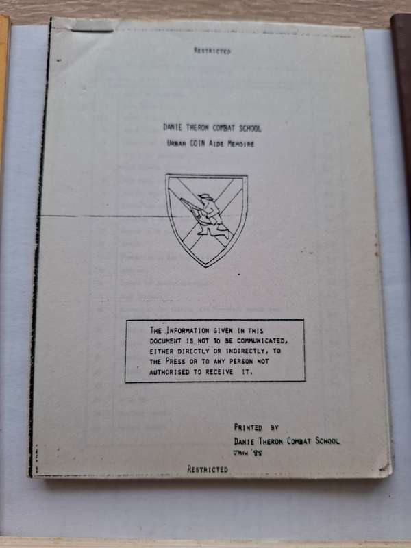 SADF Aide Memoire and other reference booklets