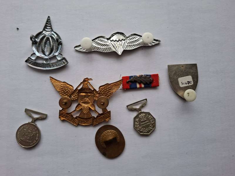 SADF / WW2 metal badges collection