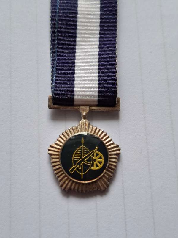 SADF - MK Medal - Merit Medal in Silver (MMS) - miniature