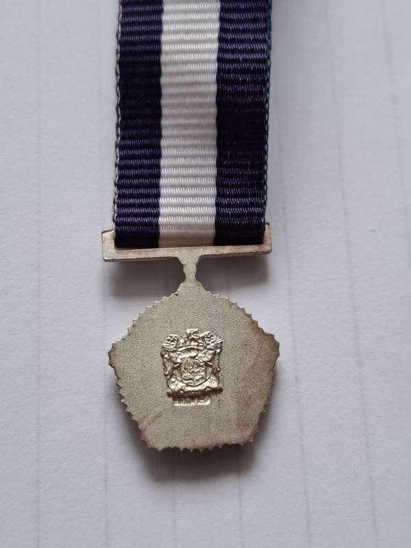 SADF - MK Medal - Merit Medal in Silver (MMS) - miniature
