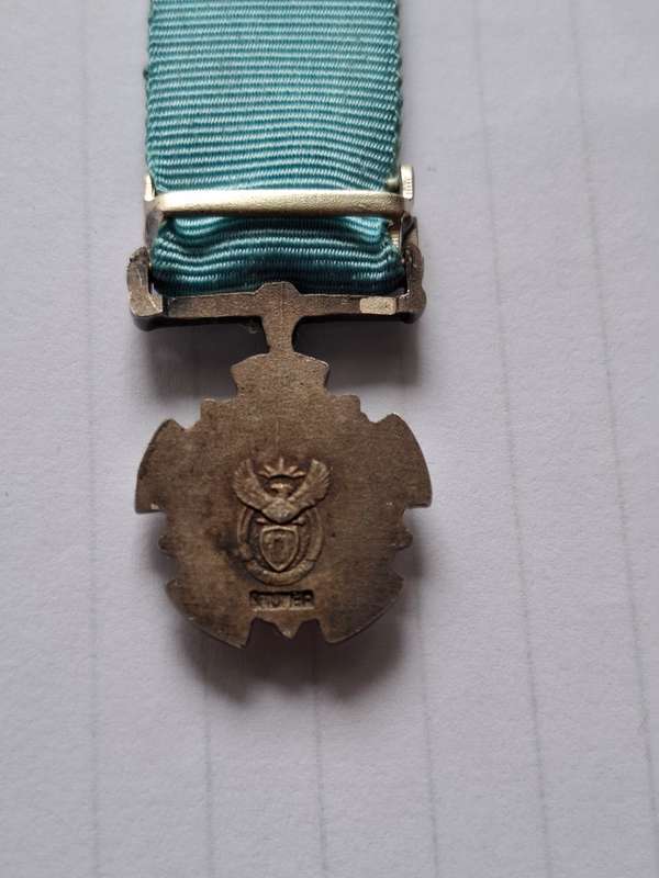 SADF - Silver Leopard for Bravery  - miniature
