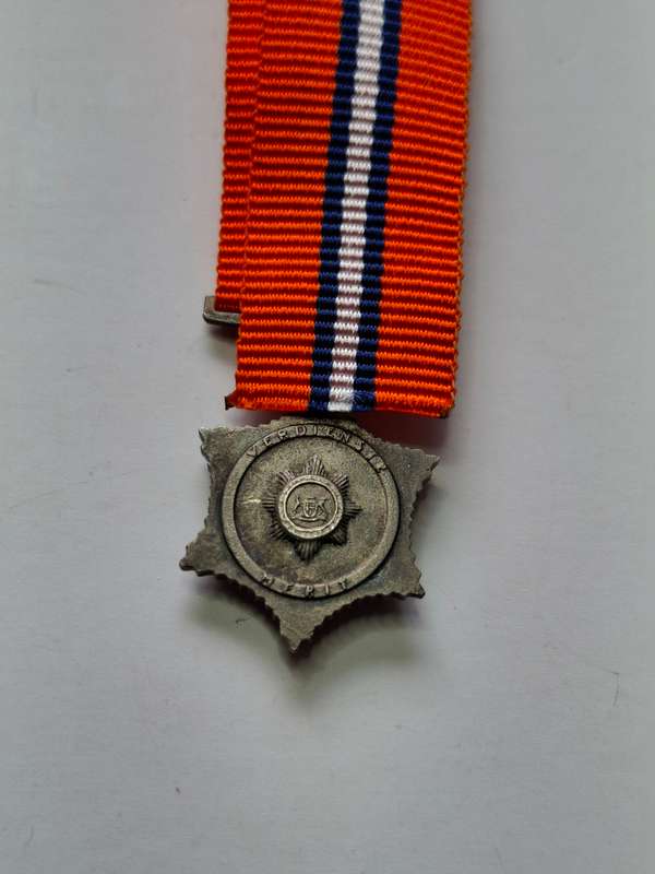 SAP - Police Star for Merit medal - miniature